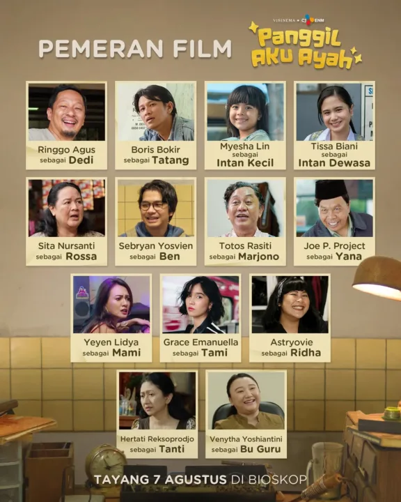 Sinopsis Film ‘Panggil Aku Ayah’ - Ketika Kasih Sayang Tumbuh dari Sosok Tak Terduga