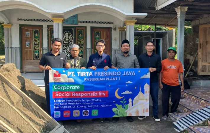 Tingkatkan Ekonomi Warga, PKK Desa Kurung Gelar Pelatihan Pembuatan Dimsum dan Risol 1 PT Tirta Fresindo Jaya Pasuruan Plant 2 Tingkatkan Fasilitas Ibadah Warga Dusun Tegalan