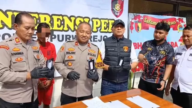Polsek Purworejo Ringkus Residivis Pencurian di Lima TKP
