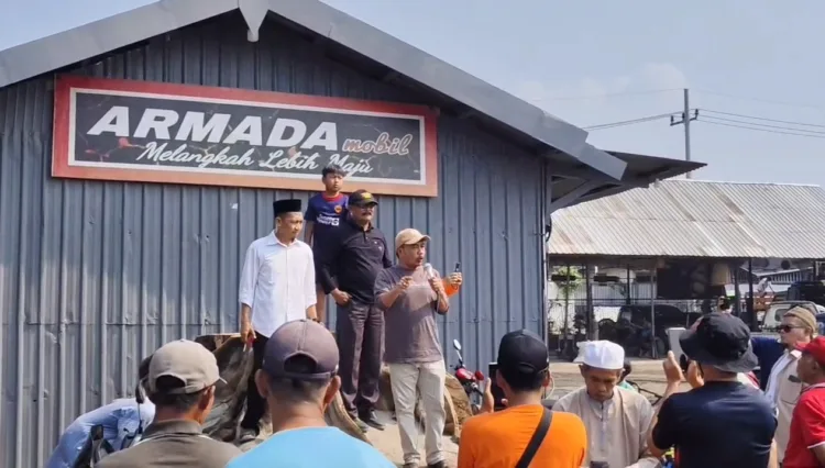 Kepala Desa Sampaikan Kemenangan Gugatan Tanah di Lapangan Warungdowo (BM)