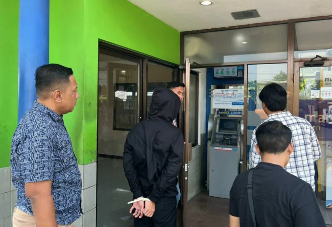 Pengganjal ATM Gagal Kuras Uang Nasabah, Pria Asal Lampung Diringkus Polisi di Pasuruan