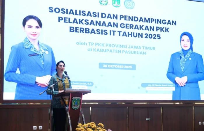 Kabupaten Pasuruan ditetapkan sebagai salah satu daerah percontohan di Jawa Timur untuk pelaksanaan program unggulan modernisasi teknologi informasi (IT) hasil Rakernas X PKK Tahun 2025. Bersama Kabupaten Blitar dan Pacitan, Pasuruan dipercaya mengawali penerapan sistem digitalisasi kelembagaan PKK di tingkat daerah.
