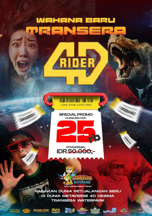 Transera Waterpark Hadirkan Wahana Baru 4D Simulator, Sensasi Hiburan Imersif untuk Semua Usia
