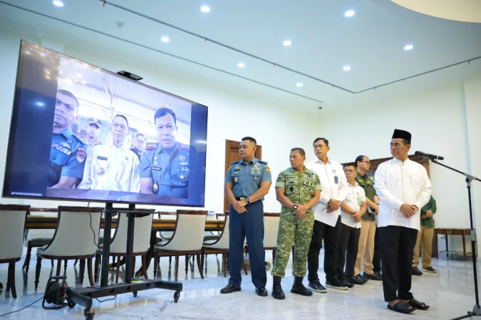 Mentan Amran dalam keterangan persnya di Kalibata, Jakarta (BM)