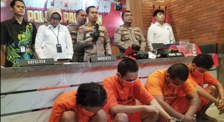 Jaringan Uang Palsu Lintas Provinsi Dibongkar, Polsek Gempol Ringkus Pembuat Hingga Pengedar