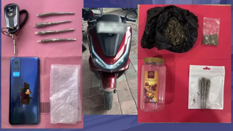 Barang bukti dari S-F (hms)