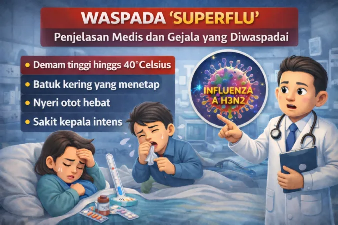 Fenomena Superflu Picu Kekhawatiran, Ini Penjelasan Medis dan Gejala yang Perlu Diwaspadai