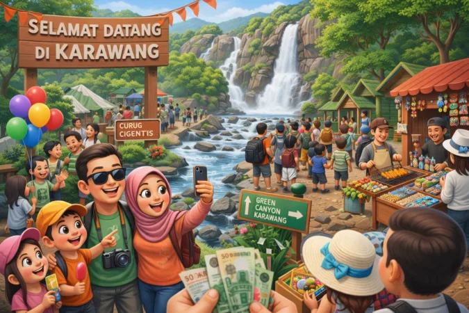 Libur Nataru, Kunjungan Wisata Karawang Naik 12 Persen