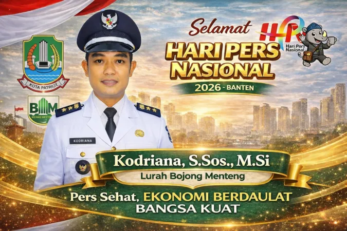 Lurah Kodriana menegaskan pentingnya peran insan pers sebagai mitra strategis pemerintah dalam memperkuat ekonomi bangsa di era digital.