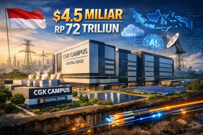 Investasi Digital Rp 72 Triliun Masuk Bekasi, Indonesia Bersiap Jadi Kekuatan Pusat Data Asia
