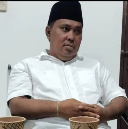 M Ridwan Korban Penipuan biji plastik (Frm)