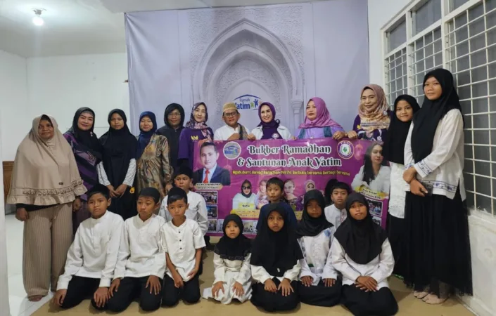 Persatuan Janda Seluruh Indonesia (PJSI) menggelar kegiatan buka puasa bersama sekaligus santunan kepada 25 anak yatim dalam rangkaian program Ramadan bertajuk “Ngabuburit Bareng Ramadan 1447 H: Berbuka Bersama, Berbagi Bersama.”