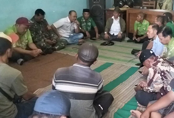 M Habibi saat sampaikan keluhan Jagal (BM)
