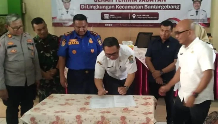 Camat Bantargebang Resmi Berganti, Achmad Shovie Adi Samabta Bhakti Jabat Plt Gantikan Sumpomo Brama