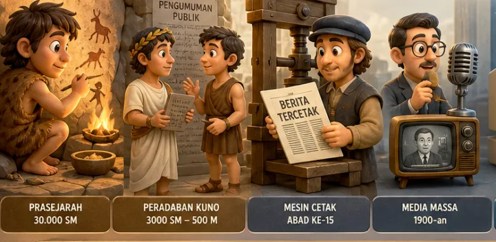 Sejarah Panjang Lahirnya Media Sosial: Dari Gua ke TikTok 3 Sejarah Panjang Lahirnya Media Sosial, Dari Gua ke TikTok