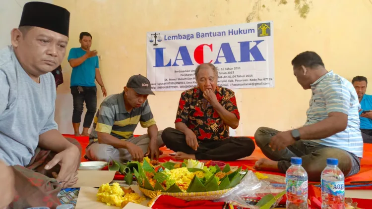 LBH LACAK potong tumpeng (BM)