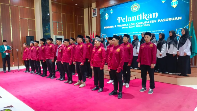 Suasana Pelantikan LDII Kabupaten Pasuruan (BM)