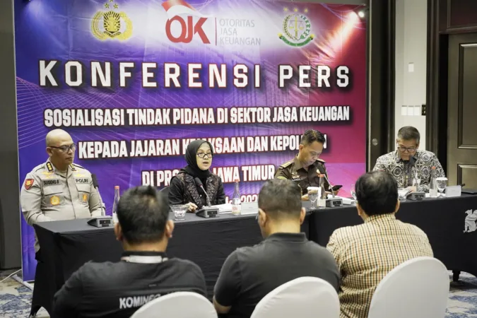 Perkuat Penegakan Hukum Sektor Jasa Keuangan, OJK Gandeng Kejaksaan dan Polri