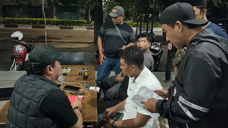 Tim URC Polres Pasuruan Kota gagalkan pemerasan yang diduga dilakukan DC di warung (hms)