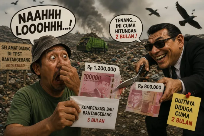 "Dana Kompensasi Bau" Warga Bantargebang Diduga Disunat, GERTAK Minta Kejati DKI Jakarta Turun Tangan