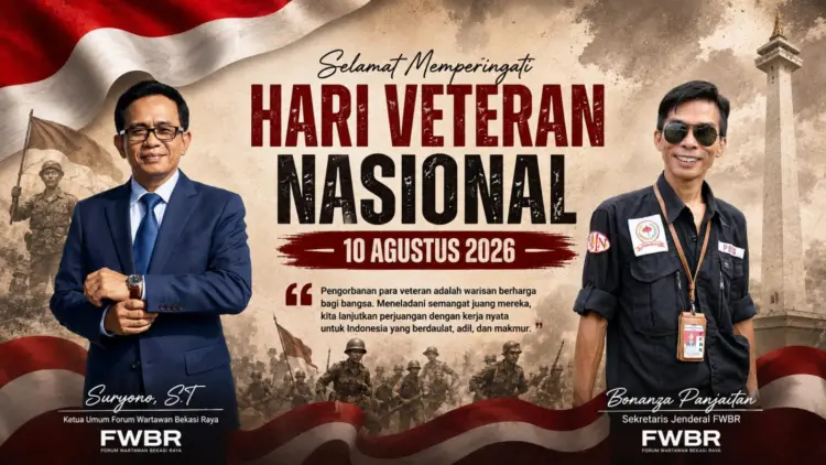 Ketua Aing bersama Sekjen ucapkan Selamat Hari Veteran Nasional (FWBR)