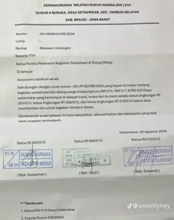 Surat Sosialisasi dan Dialog Warga (Frm)