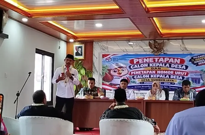 Foto: Fajar Sodik, Cakades Nomor urut 4 Desa Sumberjaya, Tambun Selatan, Kabupaten Bekasi (Frm)