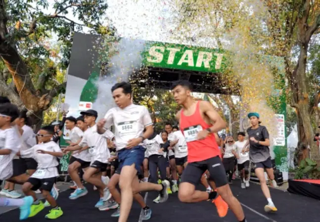 Ribuan pelari Pasuruan Culture Run 2026 saat diberangkatkan Bupati Pasuruan (ist)