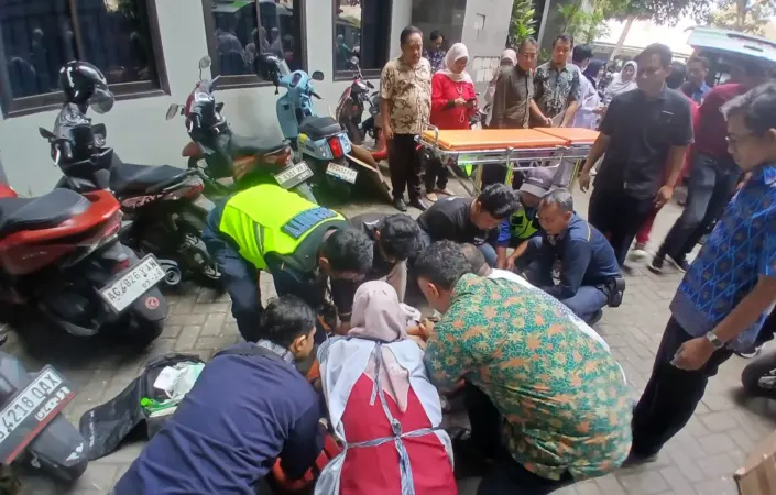 Mahasiswa Universitas Brawijaya Malang Jatuh dari Lantai 6 Gedung FBiPK UB