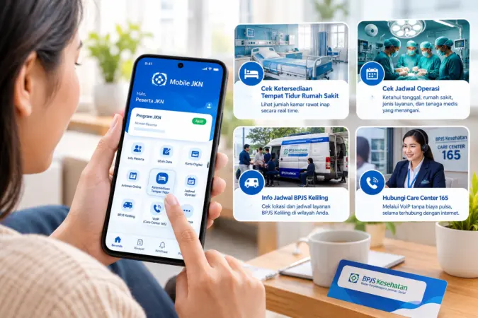 Bukan Sekadar Antrean Online, Ini Fitur Mobile JKN yang Bisa Bantu Peserta Cari Kamar Rumah Sakit