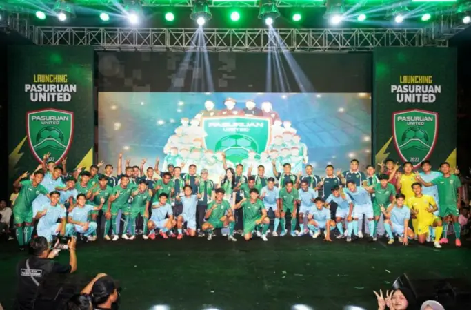 Pasuruan United Launching Jersey baru (ist)