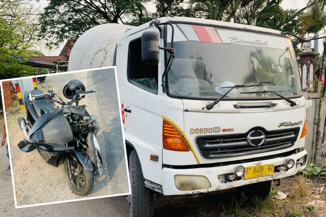 Diduga Kurang Berhati-Hati, Truck Molen Tabrak Motor dan Avanza di Pandaan Pasuruan Satu Orang Meninggal Dunia